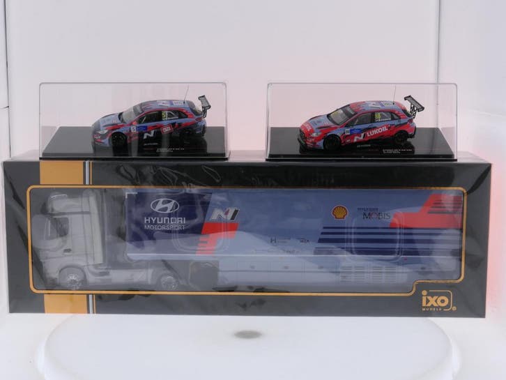 Schaal 1:43 IXO Models GTM140, GTM142 en TTR019 set van 2..., Hobby en Vrije tijd, Modelauto's | 1:43, Nieuw, Overige merken, Ophalen of Verzenden