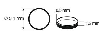 fleischmann 948001 Traction tyre N (1 pcs, 1 stuk, Stück), Overige merken, Gelijkstroom, Verzenden, Overige typen