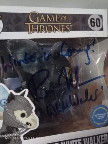 Game of The Thrones - Funko Pop 60 Signed in person by Ross, Collections