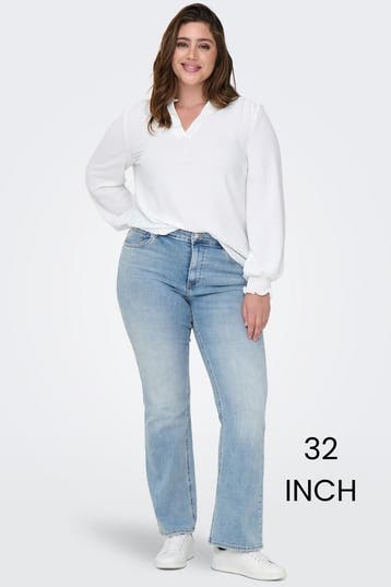 ONLY jeans CARWILLY flared52Maat 46/48 (XL) of groter, Verzenden, Nieuw, Overige kleuren