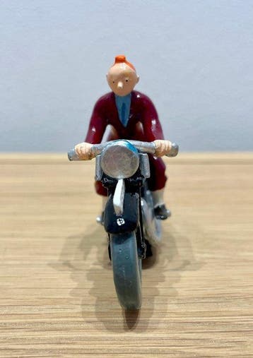 Figurine - Kuifje op de moto - le Sceptre dOttokar - Pixi, Livres