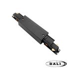 Luxar 3-Fase Rail DALI I-Vorm Connector Zwart, Verzenden, Nieuw