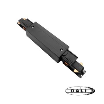 Luxar 3-Fase Rail DALI I-Vorm Connector Zwart, Huis en Inrichting, Verzenden, Nieuw