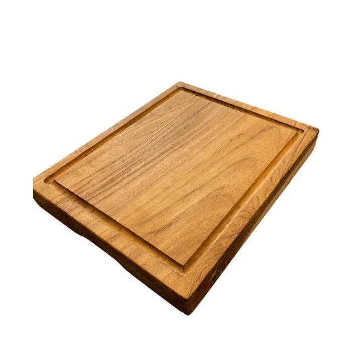 Basic Culinair Snijplank Teakhout — nieuw, Huis en Inrichting, Keuken | Keukenbenodigdheden, Verzenden