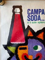 PIATTI - MANIFESTO PUBBLICITARIO- Campari Soda