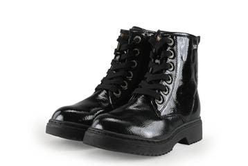Barbarella Veterboots Meisjes in maat 33 Zwart, Verzenden, Jongen of Meisje, Schoenen, Barbarella