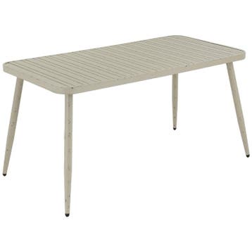 Flamant Tuintafel Claire, Wit, 150x75 - Nieuw in verpakking, Tuin en Terras, Tuintafels, Verzenden, Nieuw