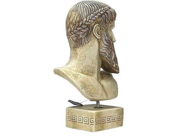 Buste, Busto di Poseidone - 36 cm - Steen