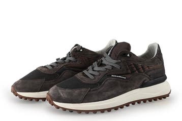 Floris van Bommel Sneakers in maat 42 Bruin, Kleding | Heren, Bruin, Verzenden, Floris van Bommel, Zo goed als nieuw