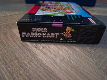 Nintendo - Snes - Mario Kart Near Mint first-print cartridge, Nieuw