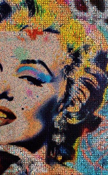 David Law (1967) - Marilyn Monroe II - Format XL - 60x60