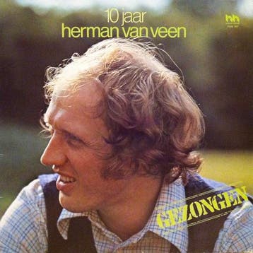 Herman van Veen - Gezongen - 10 Jaar Herman Van Veen, Verzenden, Gebruikt
