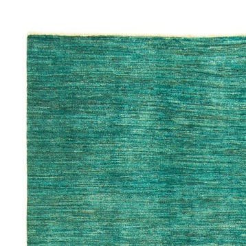 Tapis - 303 cm - 237 cm - Tapis Gabbeh vert