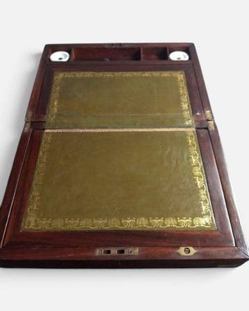 Écritoire - Acajou - Écriture anglaise antique b