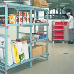 Kunststof stelling REA kunststof stelling  eurostelling, Ophalen of Verzenden