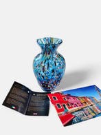 MurArt - Vaas - Glas - Inclusies Decor Regen, Antiquités & Art