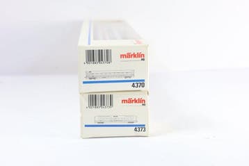 Märklin H0 - 4370/4373 - Modeltrein personenwagen (2) -, Hobby en Vrije tijd, Nieuw