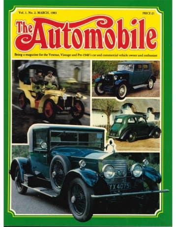 1983 THE AUTOMOBILE MAGAZINE 02, Livres, Autos | Brochures & Magazines