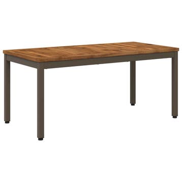 vidaXL Salontafel Natuurlijk en Koffie 50 x 100,5 x 45 cm, Verzenden, Nieuw