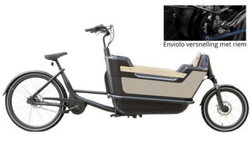 Royal Cargo Bike E-bike 2w Premium Plus Elektrische Bakfiets, Fietsen en Brommers, Overige merken, 3 kinderen, Verzenden, Huif