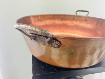 Poêle - Cuivre - Casserole à confiture