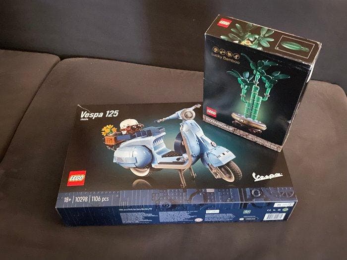 Lego Set - Icons, Botanical Collection - 10298 Vespa 125 /, Kinderen en Baby's, Speelgoed | Duplo en Lego