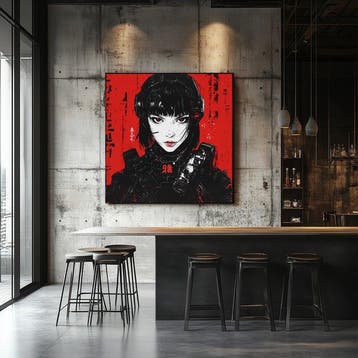 Artxlife - Ghost in the Shell Cyberpunk Girl 3, Nieuw