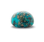 Nischapur turkoois met pyriet - 49,7 ct Cabochon- 9.94 g