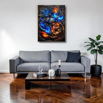 Makayhos - [Canvas L] Charizard Evo – Blaze Sovereign, Nieuw