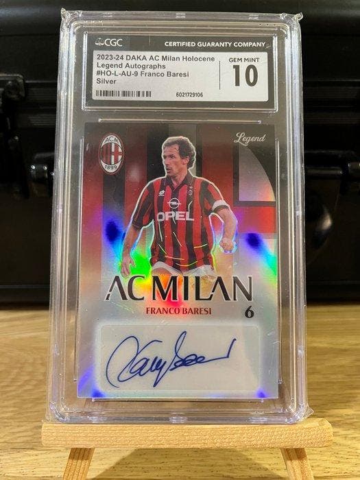 DAKA Maldini Baresi Seedord, Marco van Basten Gesigneerde, Collections, Autocollants