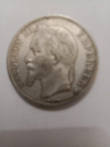 Frankrijk. Napoléon III. 5 Francs 1868-BB, Strasbourg