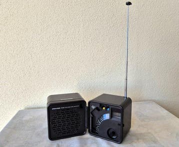 Brionvega - TS 505 Radio Cubo / Portable Transceiver Radio