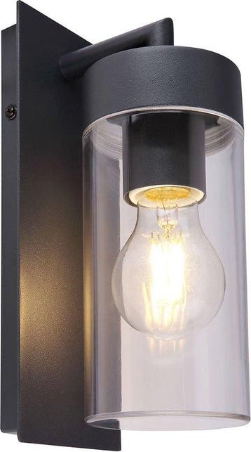 2dekans | Globo wandlamp Vessa - antraciet - luminium -, Ophalen of Verzenden, Nieuw