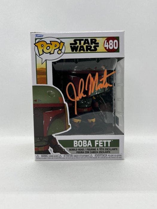 Star Wars - Signed by John Morton (Boba Fett), Collections, Cinéma & Télévision