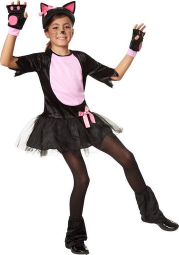 2dekans | Dressforfun Roos katje 158 (vanaf 12 jaar) -, Ophalen of Verzenden, Nieuw