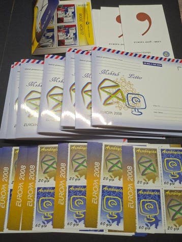 Europa CEPT 2008 - Serie Brieven - Librettos - Unificato -, Timbres & Monnaies, Timbres | Europe | Autre