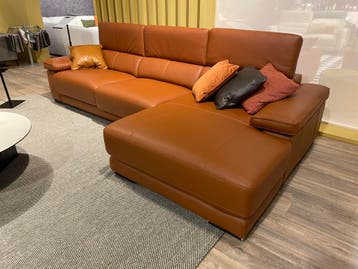 Grote FAILLISSEMENTSVERKOOP 250 salons in ECHT LEDER en stof, Huis en Inrichting, Nieuw, Leer