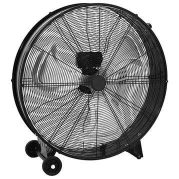 vidaXL Trommelventilator industrieel 187,7 W 77 cm zwart, Elektronische apparatuur, Airco's, Verzenden, Nieuw