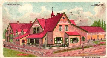 België - Stad en Landschap - Gent - wereldtentoonstelling, Gelopen