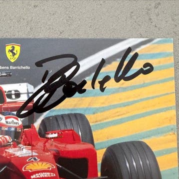 Ferrari - Rubens Barrichello - 2000 - Fankaart