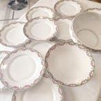 Manufacture Gaston Sailly - Tafelservies (12) - Romantische