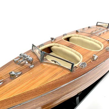 Tentoonstelling modelboot - Klassieke Motor Launch /, Nieuw