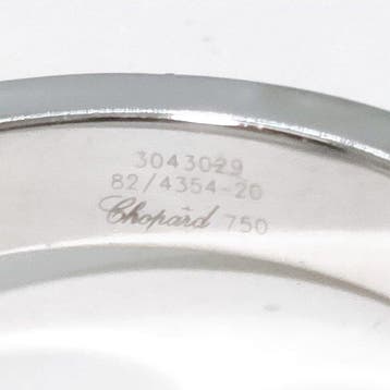 Chopard - Ring - 18 karaat Witgoud - gelukkige diamant, Nieuw