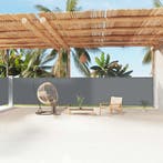vidaXL Windscherm uittrekbaar 160x1200 cm antracietkleurig, Verzenden, Nieuw