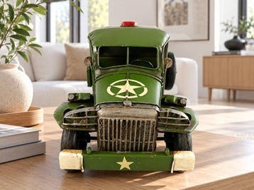 Modelauto - Gremo metal - WW II***JEEP MILITARY