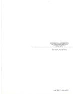 2011 ASTON MARTIN PROGRAMMA BROCHURE ENGELS, Nieuw
