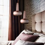 Hanglamp brushed copper | Umage Clava | lampenkap, Maison & Meubles, Lampes | Abat-jour, Verzenden