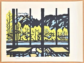 Mt. Yakedake at Kamikchi  - Limited Edition 100 pieces
