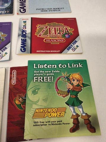 Nintendo - Gameboy Classic - Big lot of Game Boy Booklets, Nieuw