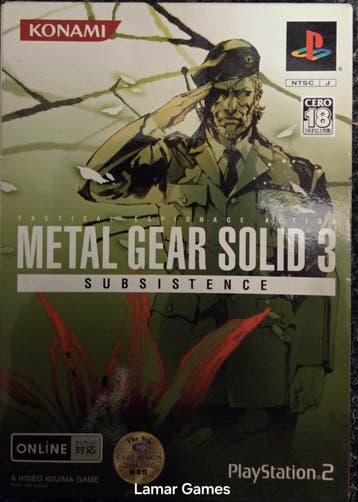 Metal Gear Solid 3 Subsistence NTSC-J (ps2 tweedehands game), Ophalen of Verzenden